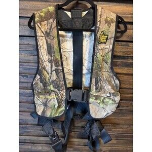Hunter Safety System Harness System Vest Hunting Camo Realtree S/M Up To 175lbs